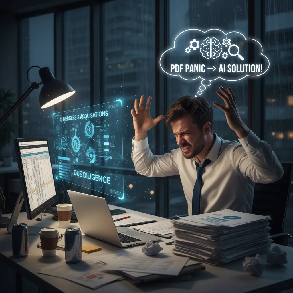 2) Due Diligence Automation in the VDR: where the minutes disappear