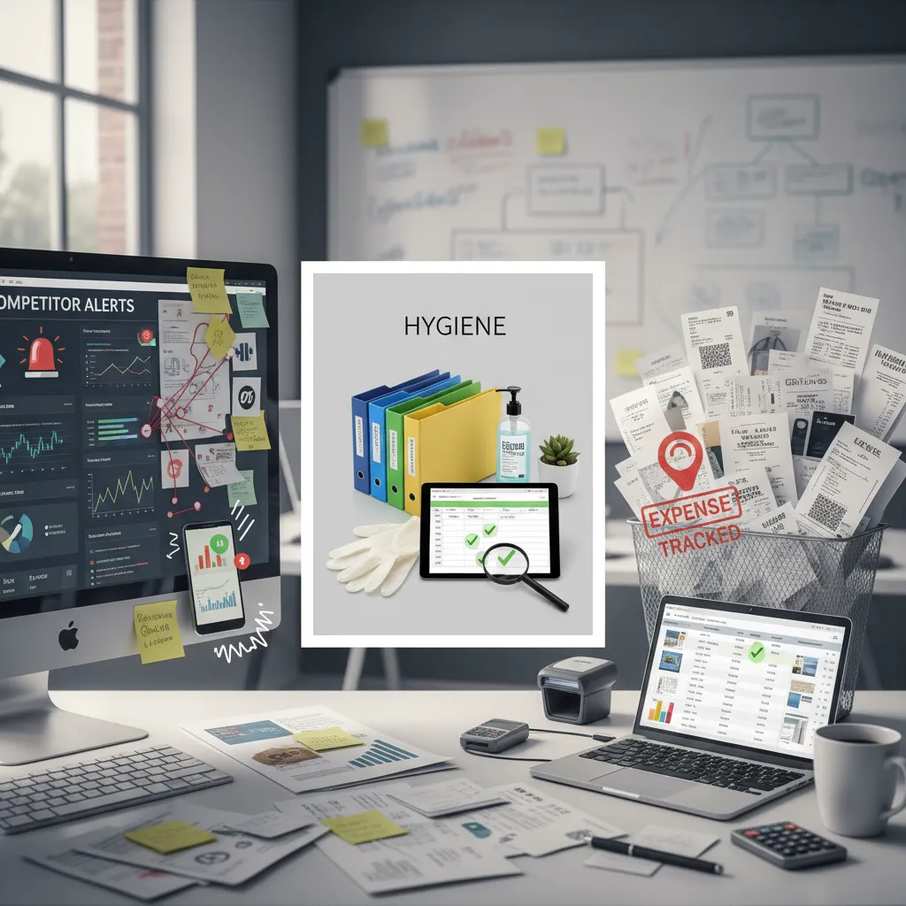 6) Turning Competitive Intelligence into decisions (not a folder)