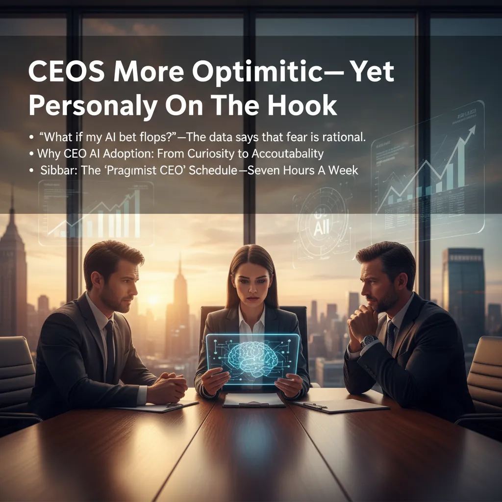 Operations leads AI adoption (because the work is visible)