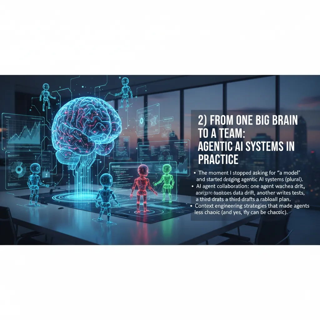 AI Trends 2026: Agentic Systems in Data Ops 2 4) Domain Specific Models + RAG: Accuracy Without the Drama