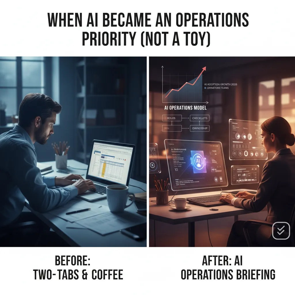 AI Operations Priority 2026: AI News, Real Results 1 2) Productivity Gains AI: The Unsexy Wins That Actually Mattered