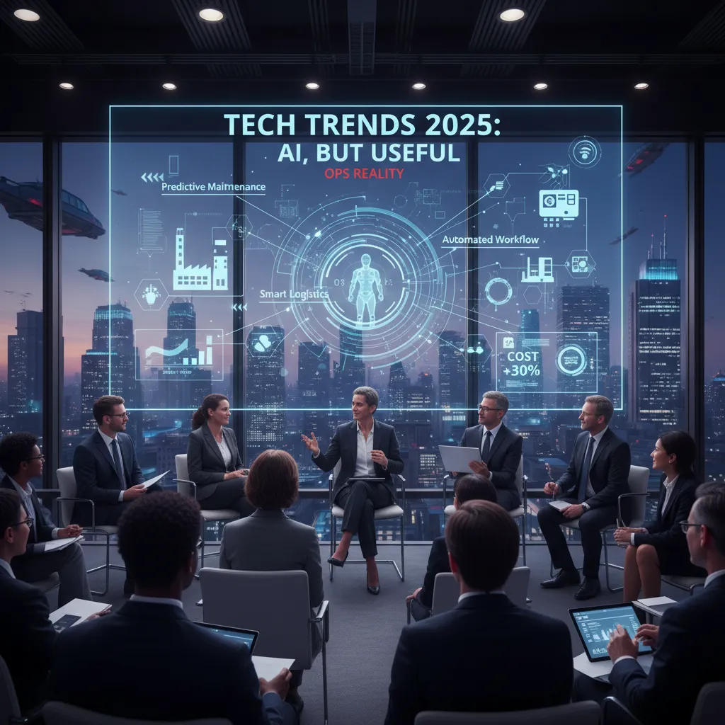 Operations Trends 2025–2026: The Messy Middle 1 2) Economic Uncertainty Coping: Planning for 1–2% growth (without panic)