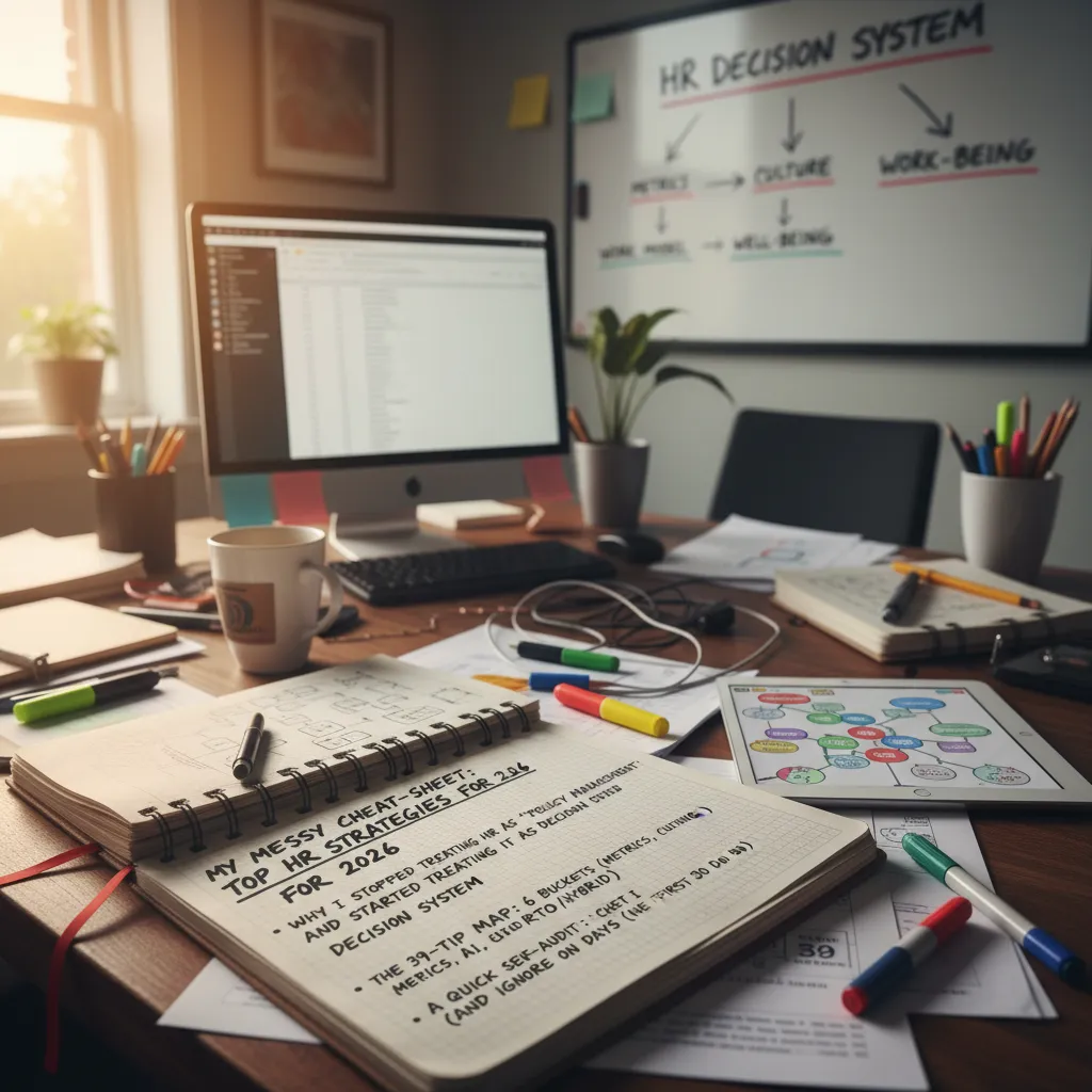 HR Trends 2026: 39 Tips I Wish I’d Known 1 2) HR Benchmarks I actually use: HR Metrics Scorecards