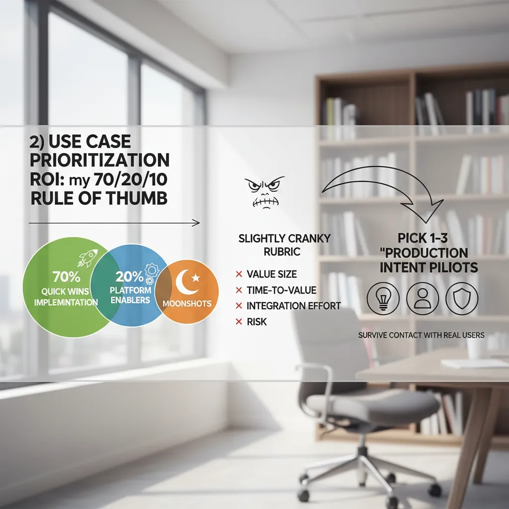 4) AI Governance Framework: guardrails that don’t kill momentum