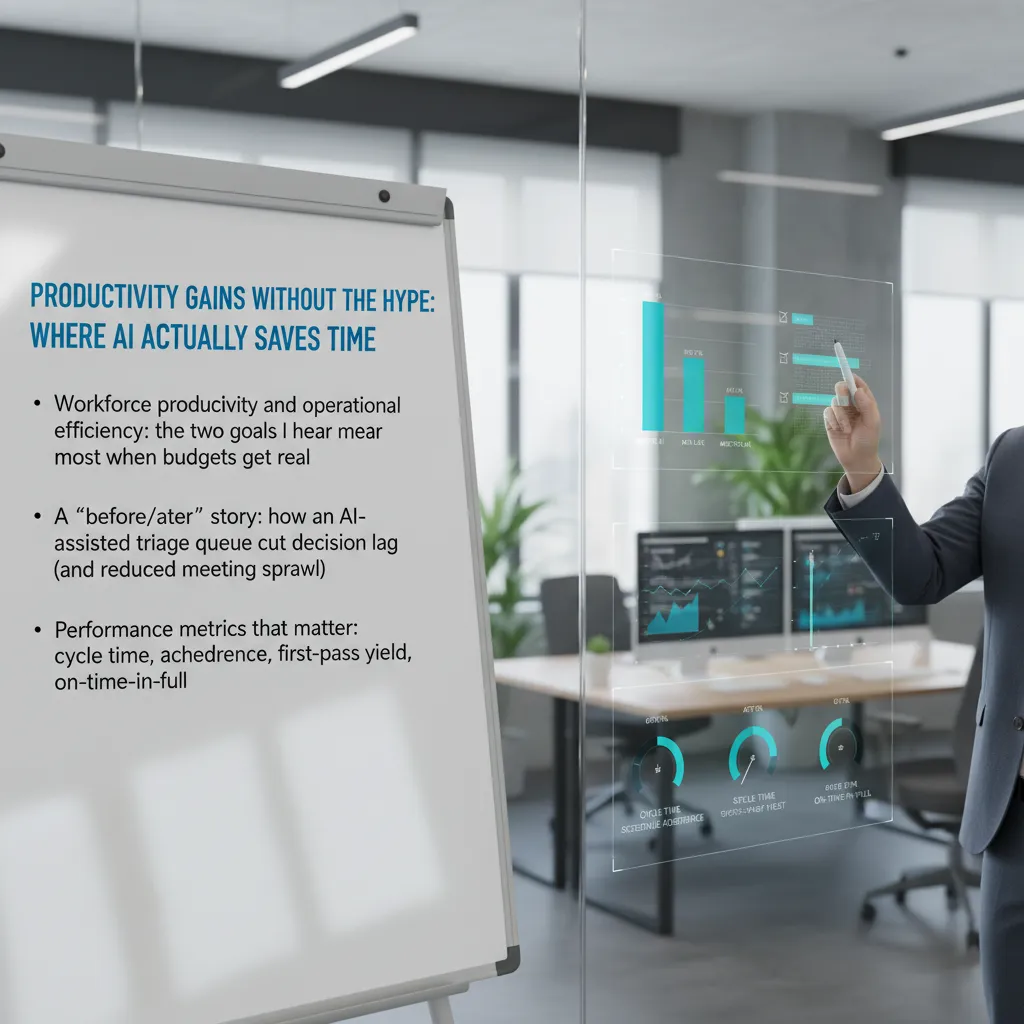 AI Operations Priority: Real Results, Real Shifts 2 4) Cloud ERP as the Unsexy Superpower (and Why It Matters for AI Integration)