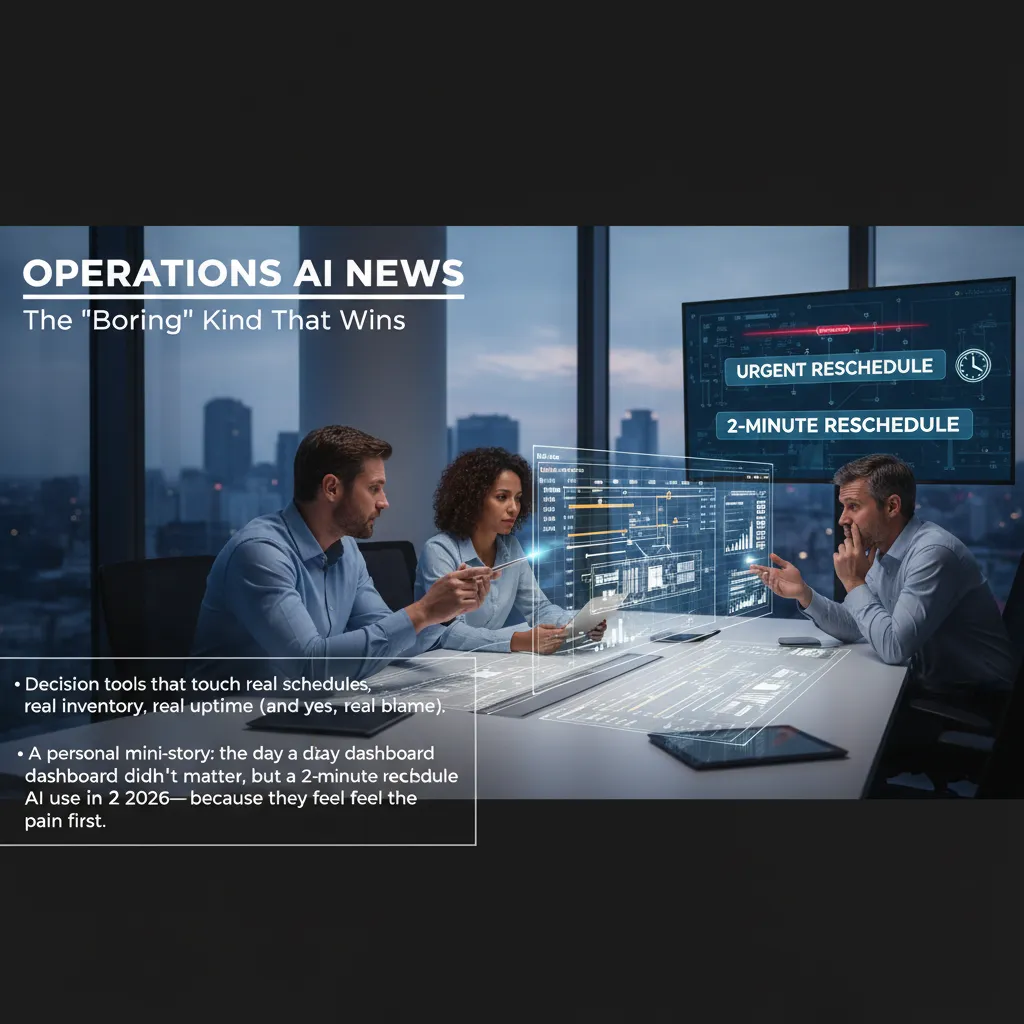 2) Agentic AI is the new ops coordinator (and it’s… a little weird)